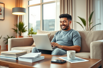 Imagen que representa el concepto de dinero instantáneo sin enredos, ideal para préstamos rápidos.