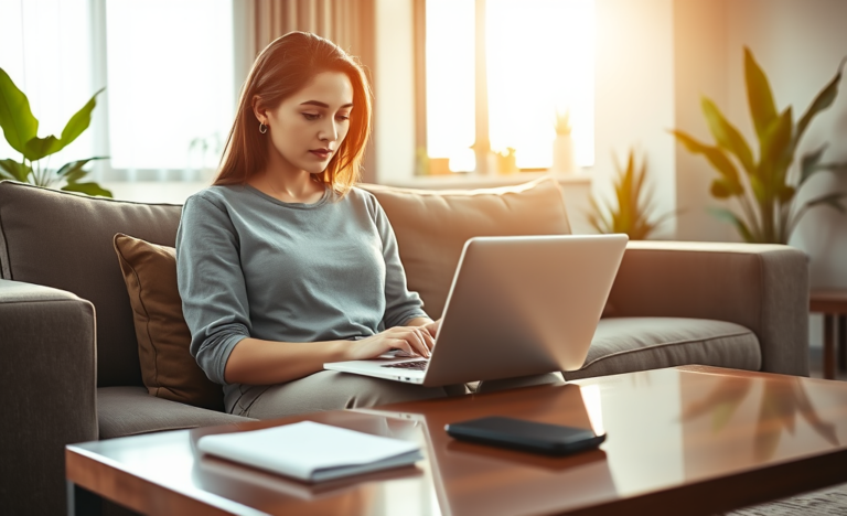 Imagen que ilustra el proceso para obtener un préstamo personal en línea, mostrando los pasos y requisitos necesarios.