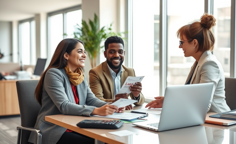Imagen ilustrativa de un préstamo personal, destacando opciones de financiamiento y flexibilidad.