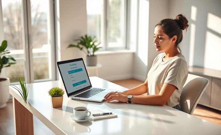 Imagen representativa de un préstamo personal en línea, mostrando facilidad y rapidez en el proceso.