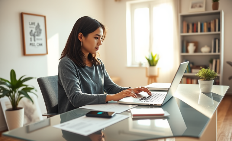 Imagen que ilustra el proceso de solicitud de un Préstamo Personal en Línea