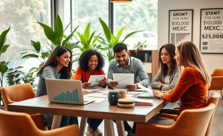 Imagen representativa de financiamiento para proyectos.